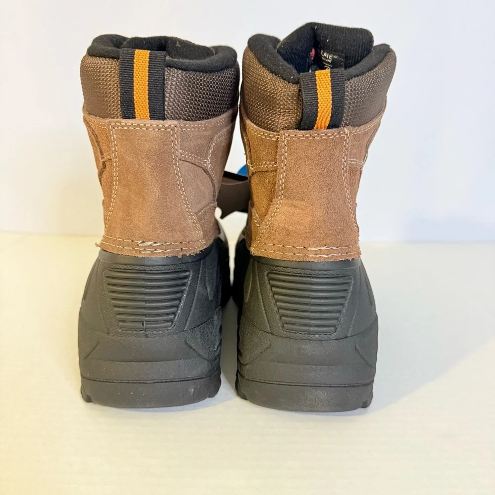 Men’s 9M Weatherproof Thinsulate Taupe Greg Waterproof Shell Suede Boots Winter